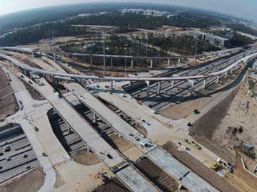 Ramos Consulting LLC arial photo of interchange Grand Parkway