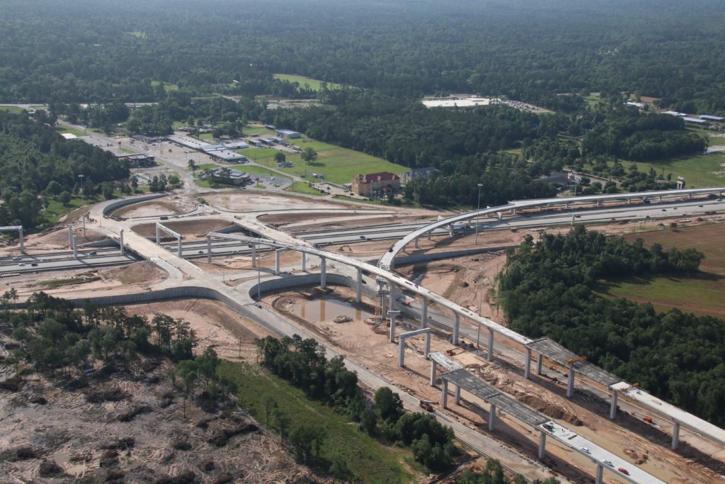 Ramos Consulting LLC arial of interchange project